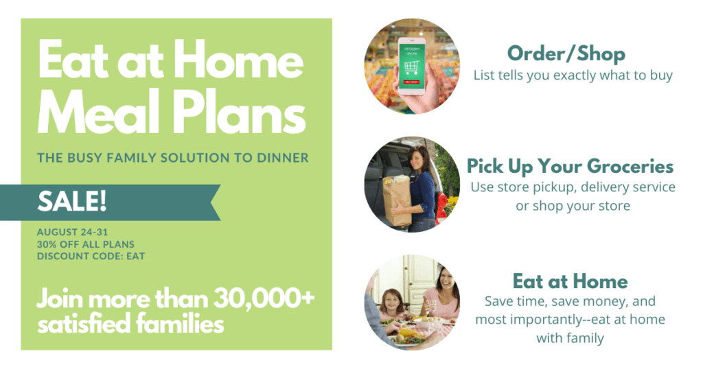 Eat at home meal plans