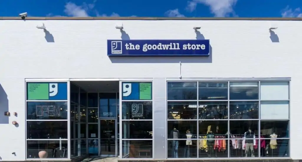 The goodwill store.