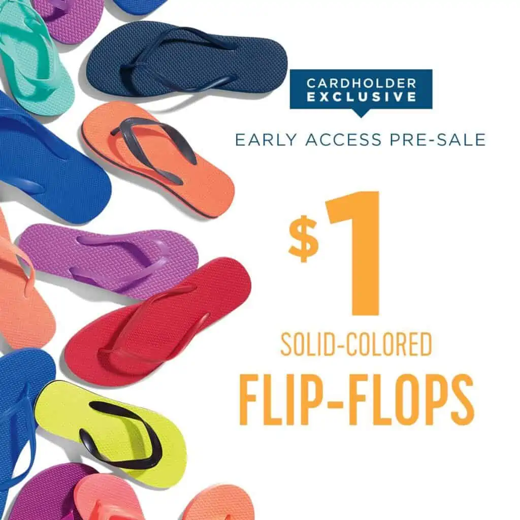 Old navy dollar flip best sale flops 2020