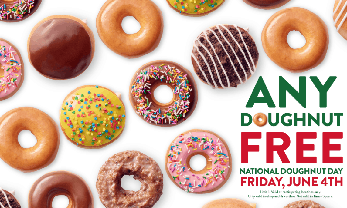 National Doughnut Day 2021 Freebies Saving Dollars & Sense