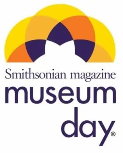 Smithsonian magazine museum day logo.