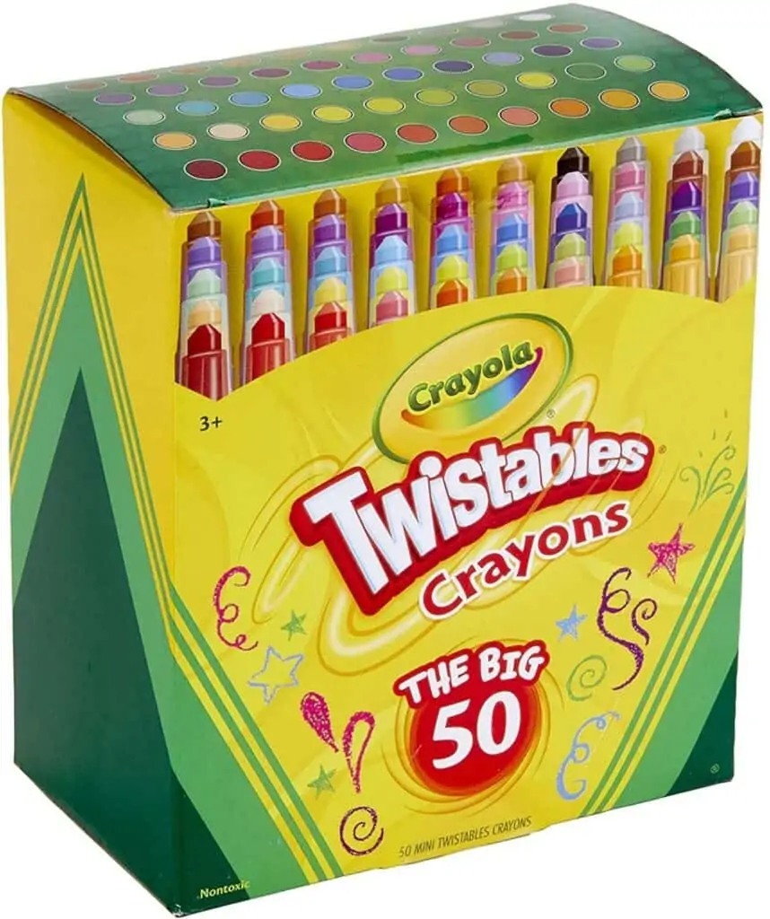 Mini Crayon Sets for Kids, 12 Pack, Contain 8 Mini Crayons in Each Set,  Mini Crayon Packs for Arts and Crafts, Great as Crayon Party Favors, Goodie