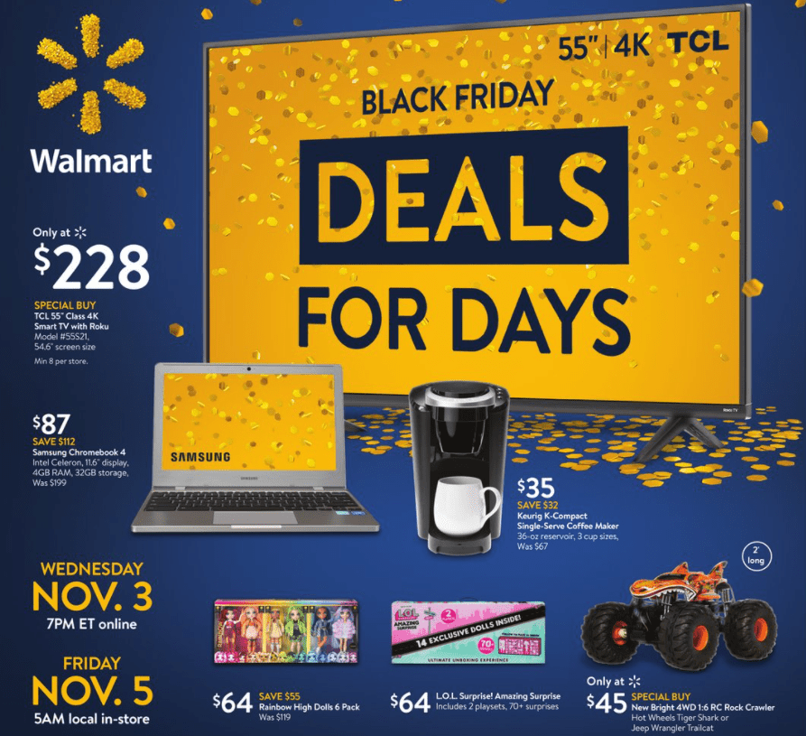 Walmart Black Friday Sales (Just Released!) Saving Dollars & Sense