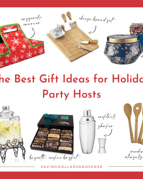 The best gift ideas to give to party hosts for the holidays.