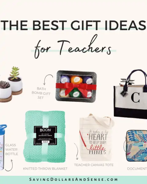 The best gift ideas for teachers.