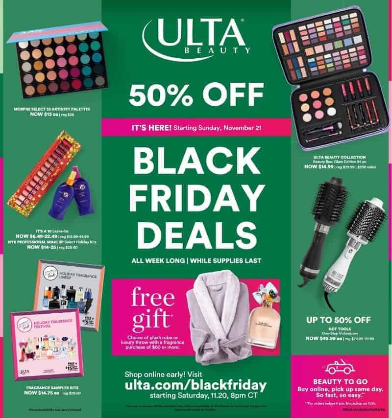 Ulta Black Friday Sales Saving Dollars And Sense