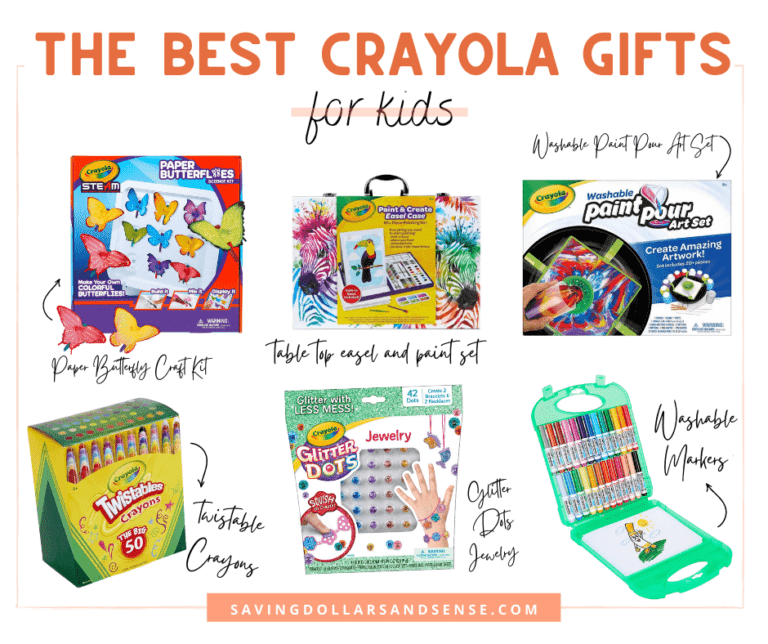 The best crayola gifts for kids.