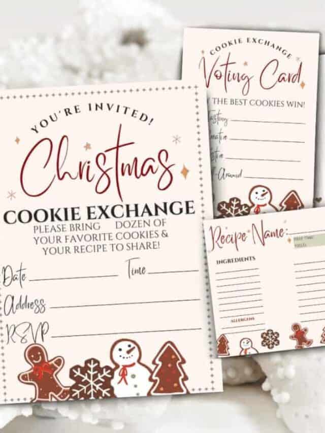 How to Host a Christmas Cookie Exchange Party Story