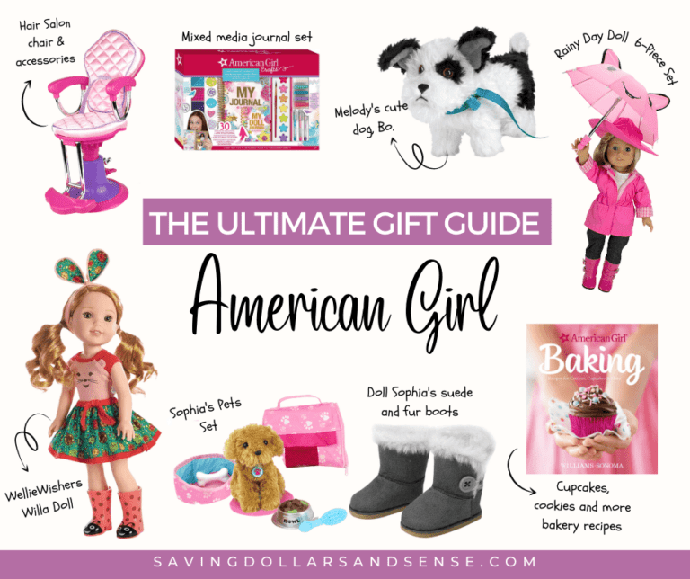 Gift ideas for American Girl fans.