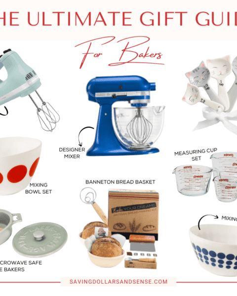 Gift ideas for bakers.