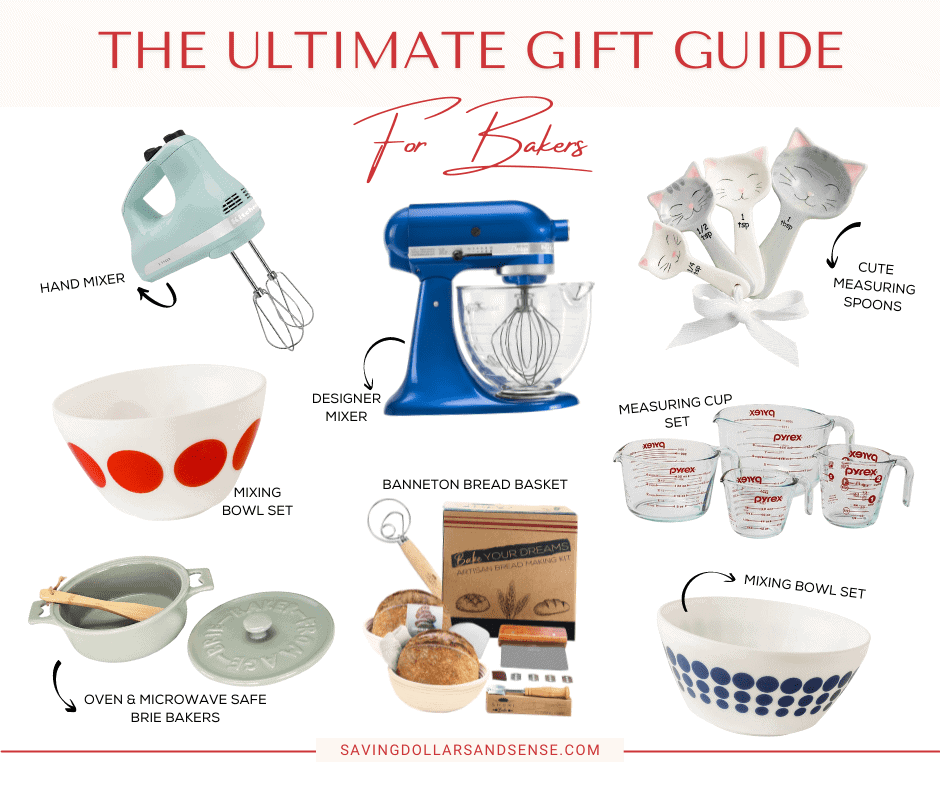 Gift guide for bakers.