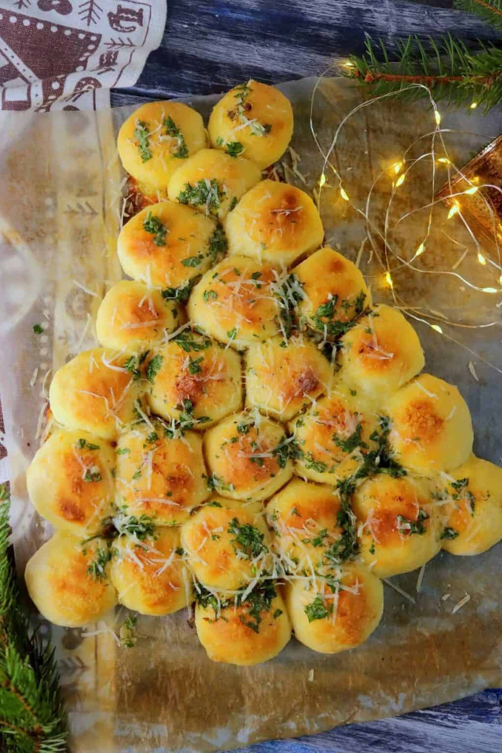 Pull Apart Christmas Tree Bread Recipe Saving Dollars & Sense