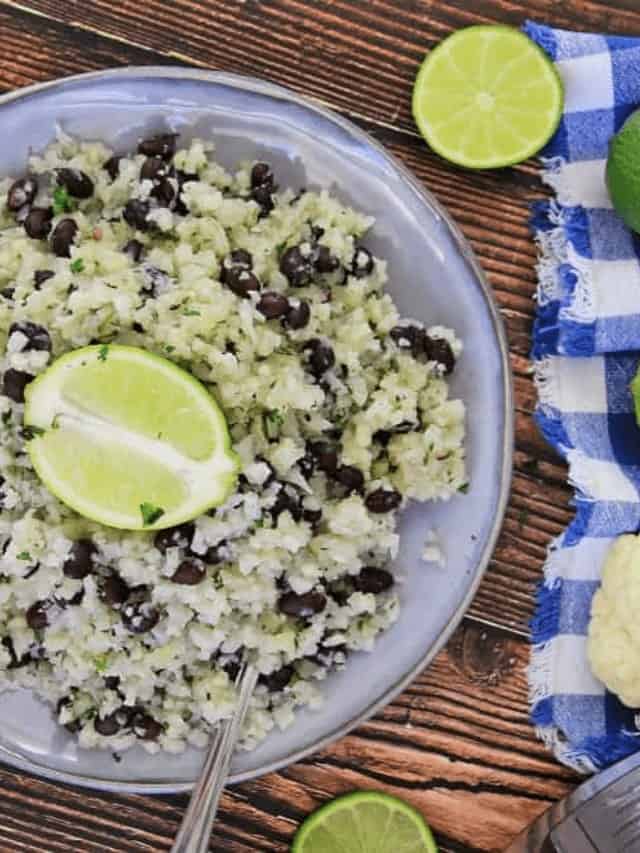 Cilantro Lime Cauliflower Rice Instant Pot Recipe Story Saving Dollars and Sense