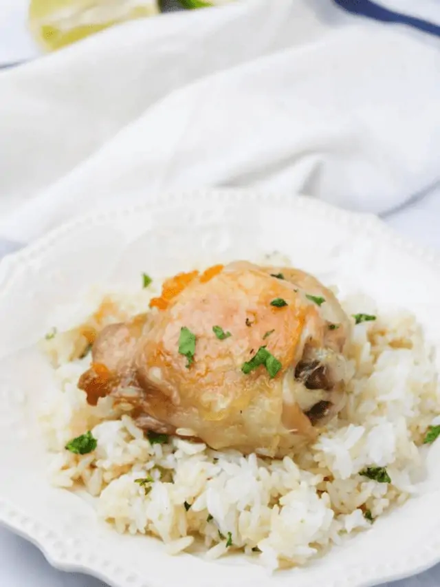 Instant Pot Cilantro Lime Chicken & Rice Cover Image