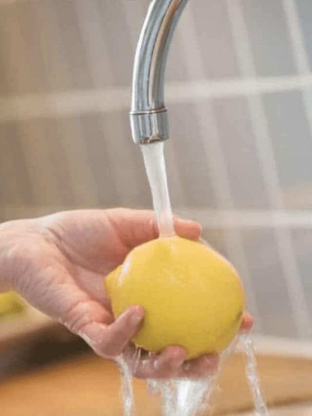 DIY Non-Toxic Fruit & Veggie Wash Story