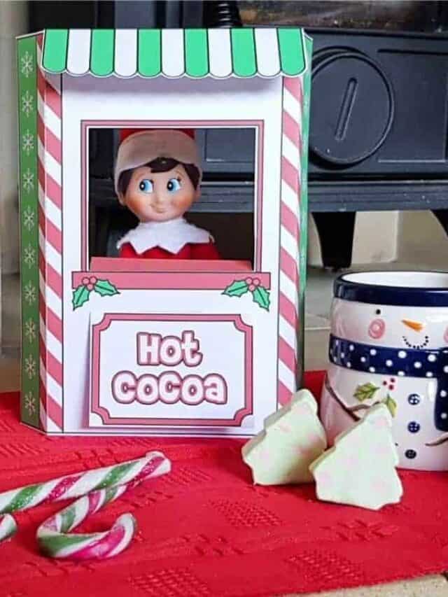 Elf on a Shelf Printable Snack Shack Story