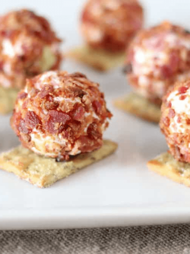 Bacon Cheeseball Bites Story Saving Dollars & Sense