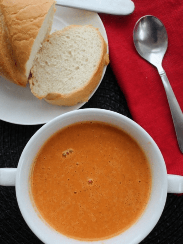 Crock Pot Creamy Tomato Soup Recipe Story Saving Dollars and Sense