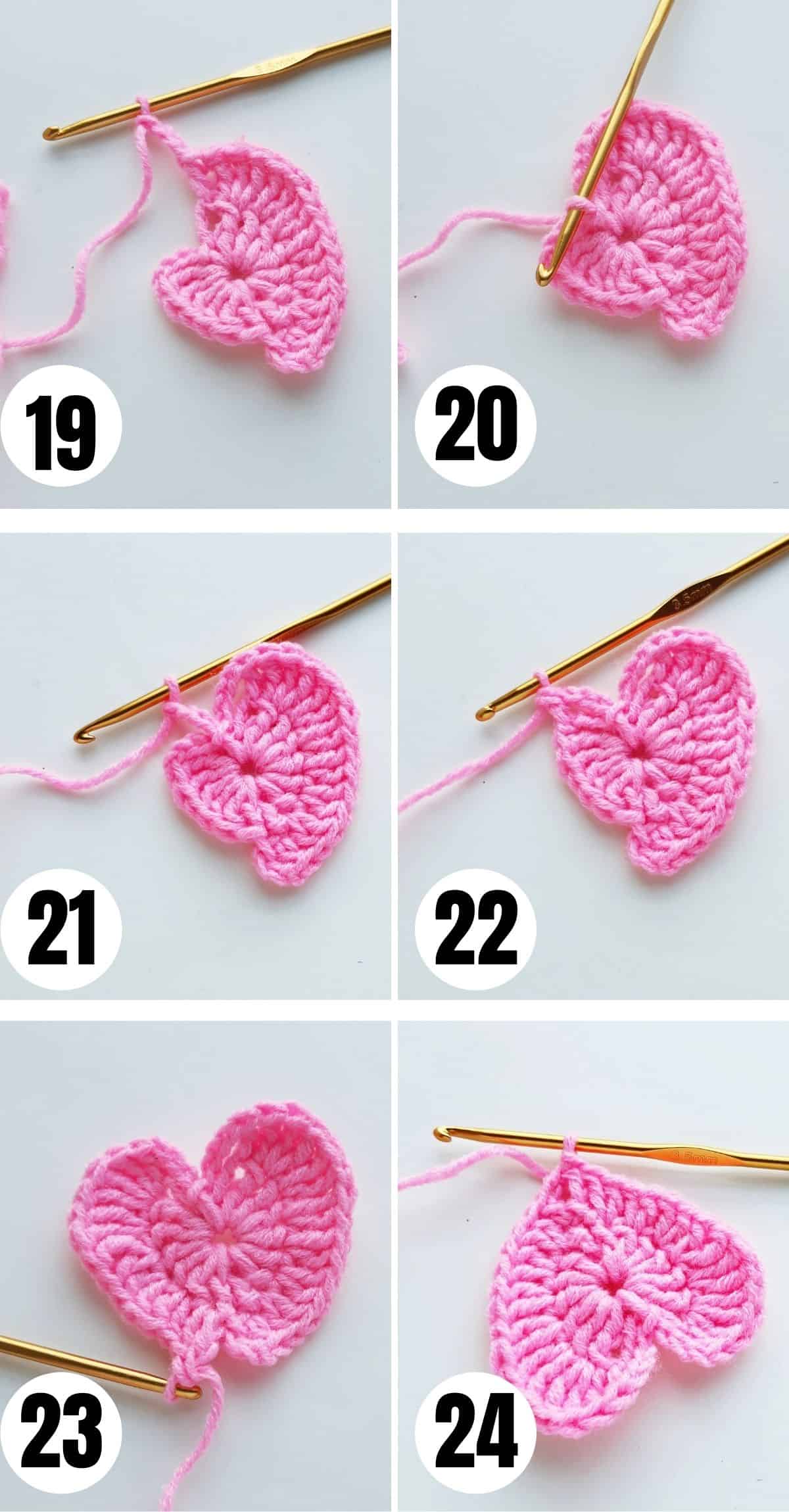 Easy Crochet Hearts Pattern and Tutorial - Saving Dollars & Sense