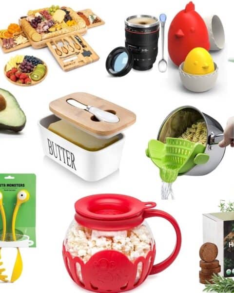 A variety of kitchen gadgets