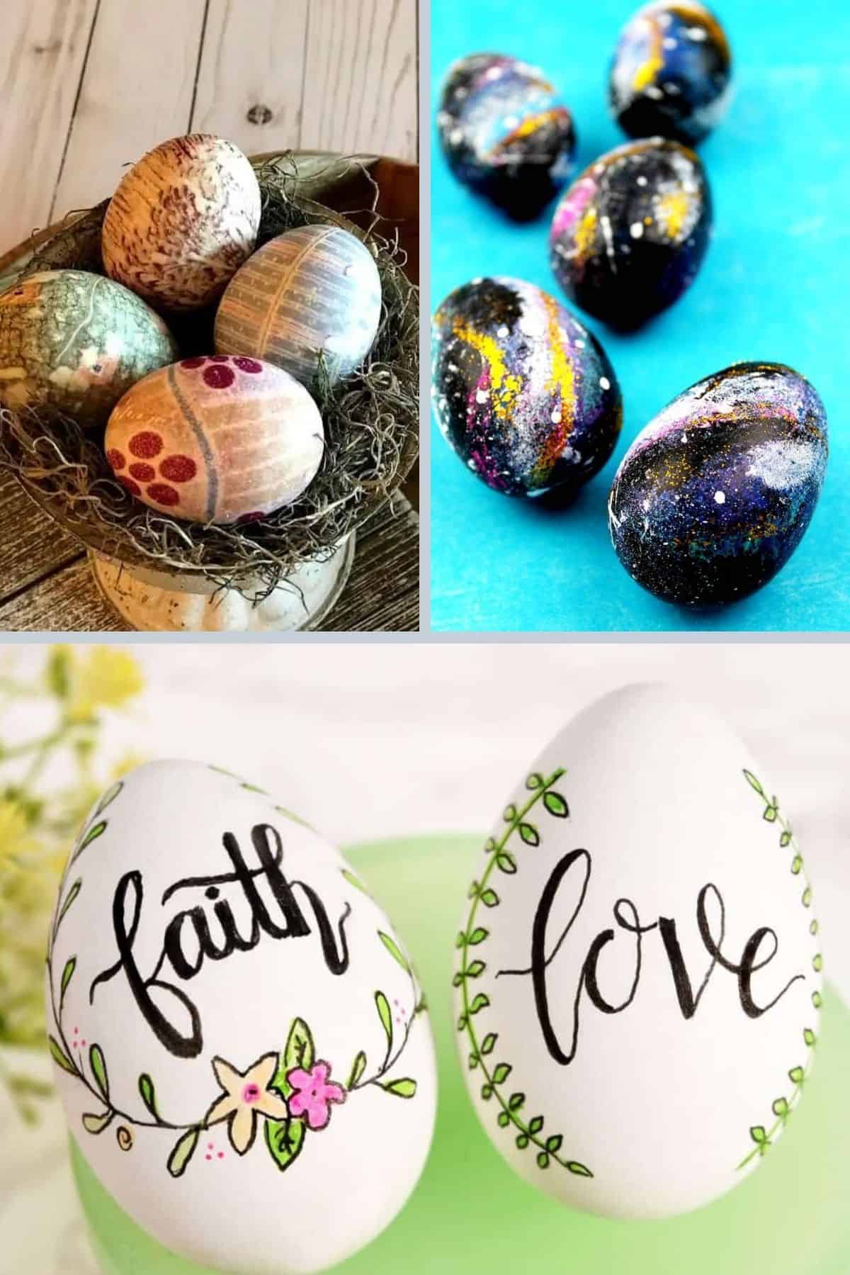 25 Creative Designs for Easter Egg Decorating - Saving Dollars and Sense