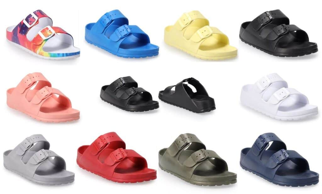 clark sandals at kohl's