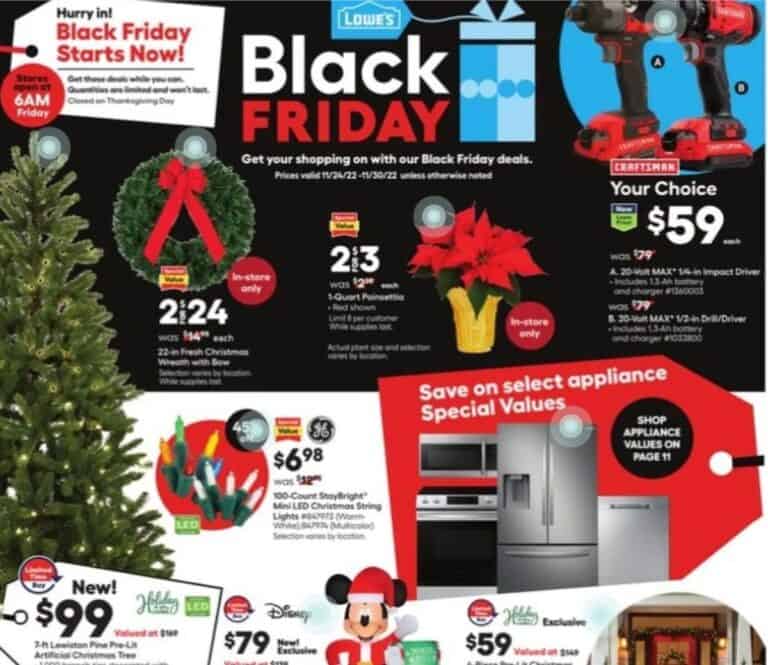 Black Friday Target deals ad scan and savings.