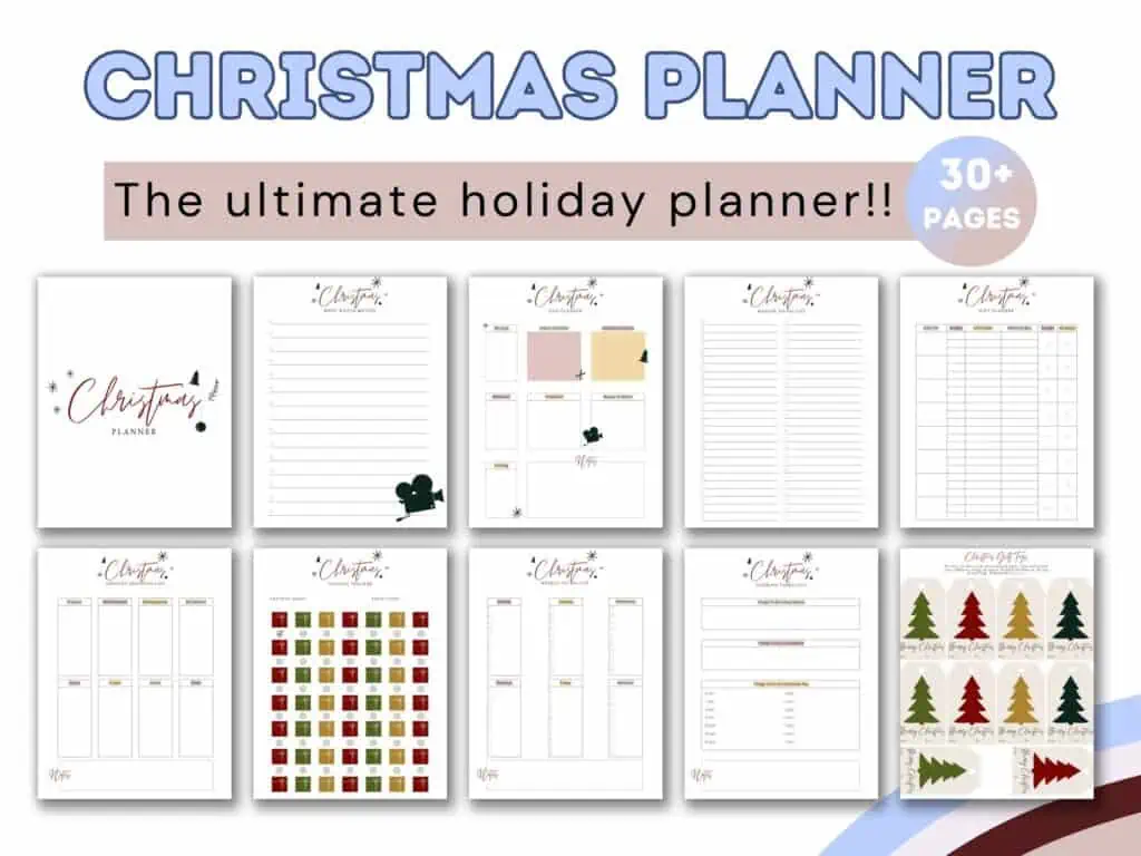 The ultimate Christmas planner.
