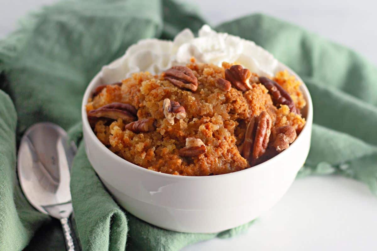Crockpot Pumpkin Cobbler Recipe