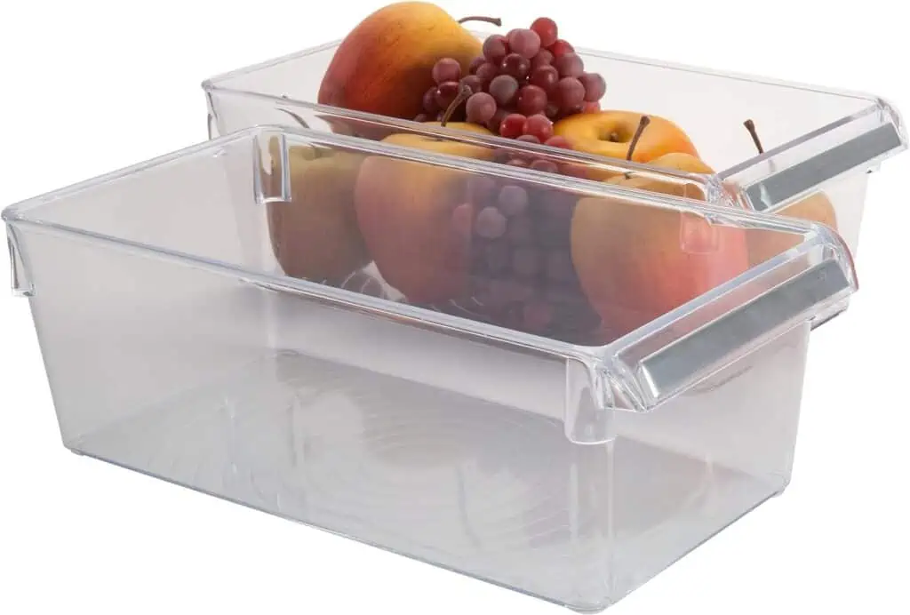 On October 20th, take advantage of incredible deals on two clear plastic containers filled with fresh and vibrant fruit.