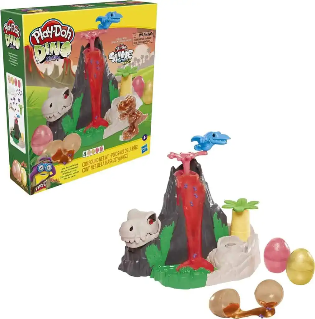 October 13th Deals on Play-doh dinosaur playset in a box.