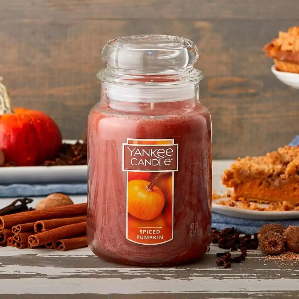 October 27th Deals: Yankee candle pumpkin spice scented candle.