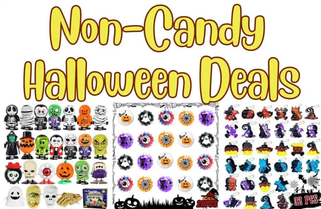 October 20th Non-candy Halloween deals.