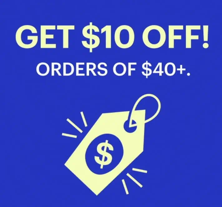 Get $10 off October 10th deals.