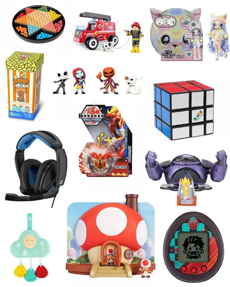 A collection of toys for kids with October 12th Deals.