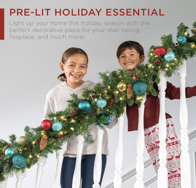 Two essential children on a stair railing, perfect for Prime Day deals.