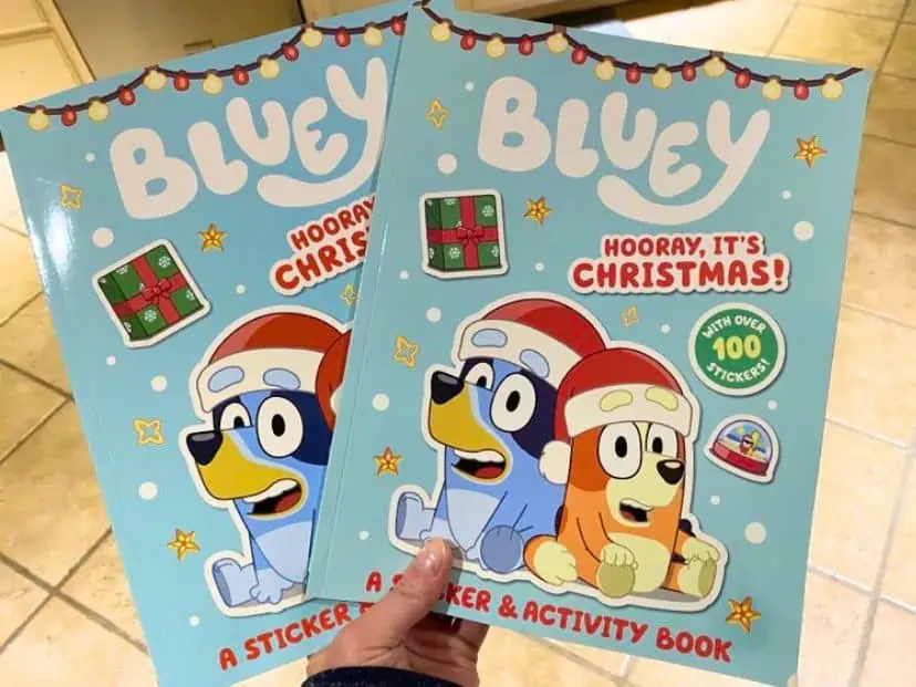 Bluey's Christmas Activity Book - October 20th Deals