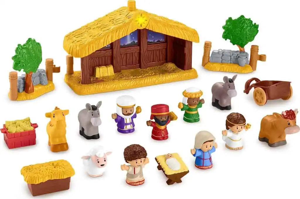      Deals: A nativity set available with figures and a manger, perfect for your holiday decorations. Don't miss out on the amazing discounts on November 24th!
