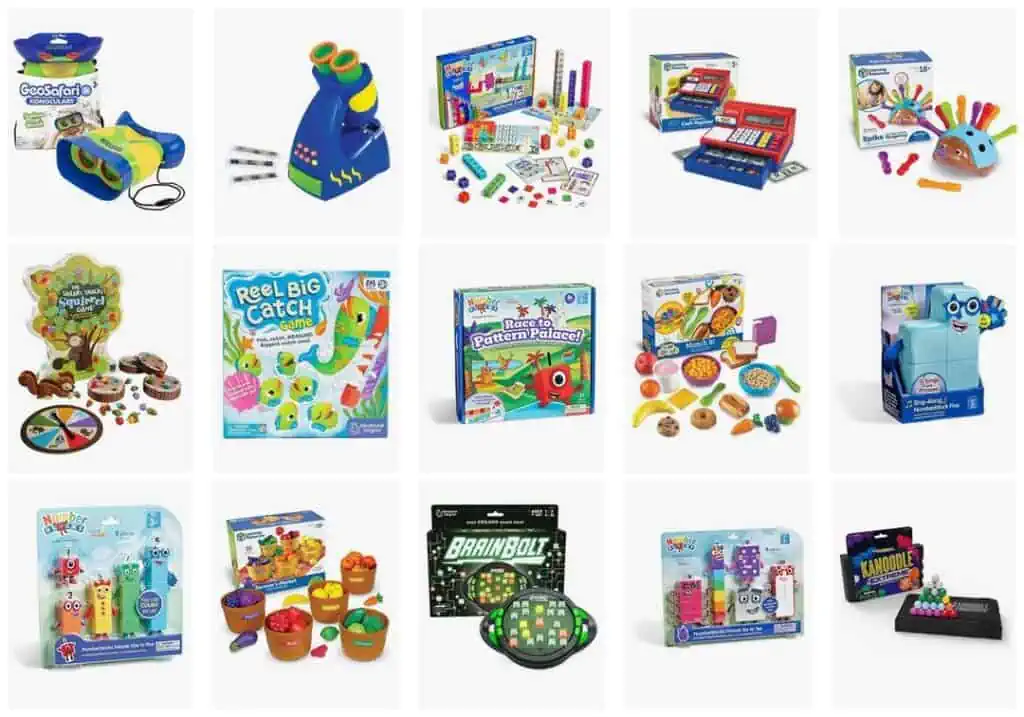 A collage of various toys and gifts for children, featuring exclusive deals on November 24th.