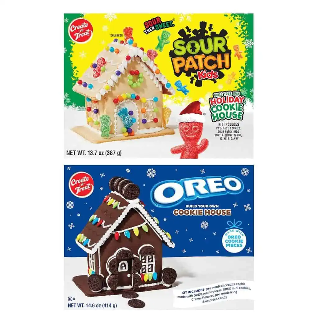 Oreo sour patch gingerbread house and oreo sour patch gingerbread house are available at discounted prices as part of the November 24th Deals.
