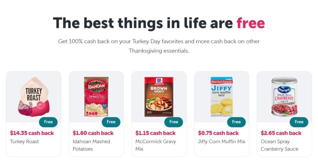 The best things in life are free, including a Thanksgiving dinner.