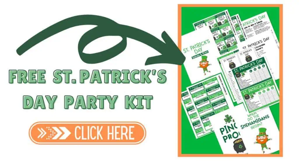 st paddys day themed party games