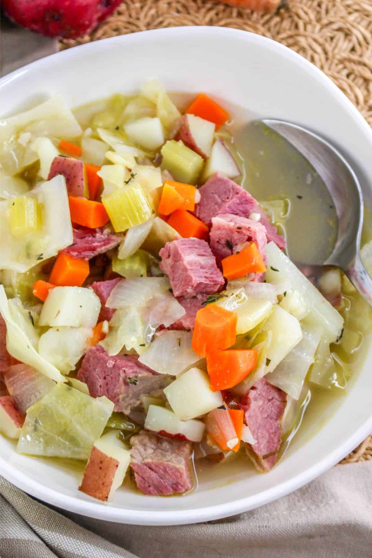 Corned Beef and Cabbage Soup Recipe