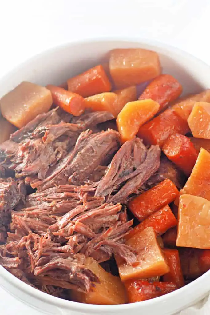 Slow Cooker Beef Chuck Roast Recipe - Saving Dollars and Sense