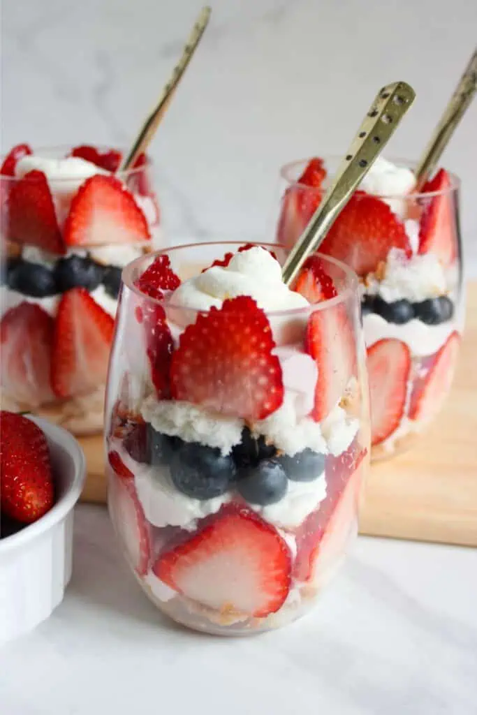 Red White and Blue Berry Trifle Recipe - Saving Dollars and Sense