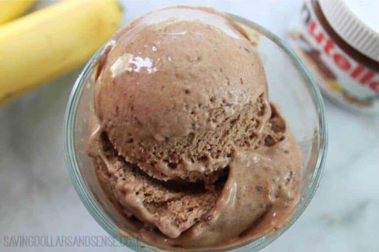 Banana Nutella Ice Cream Recipe