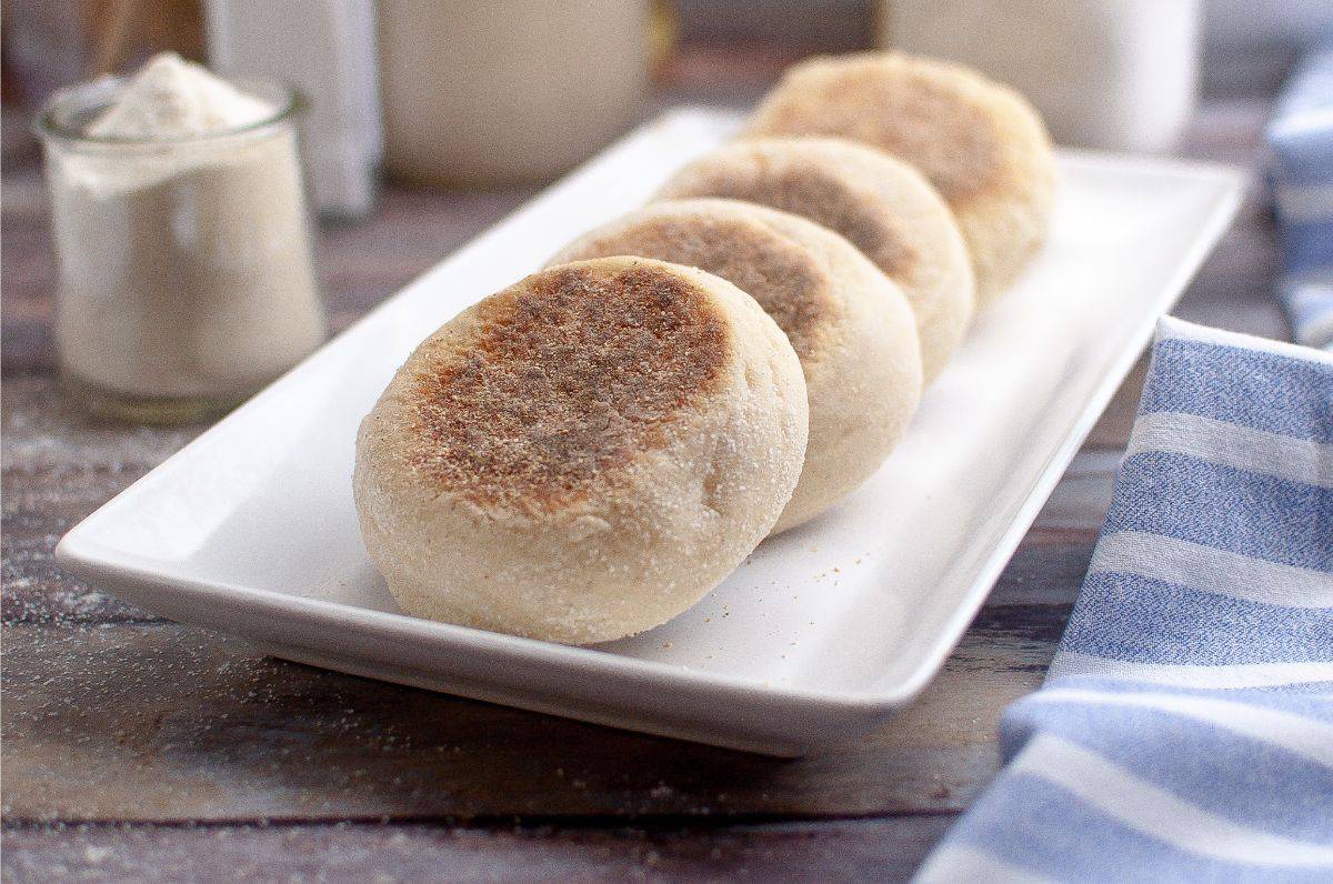 Sourdough English Muffins Recipe
